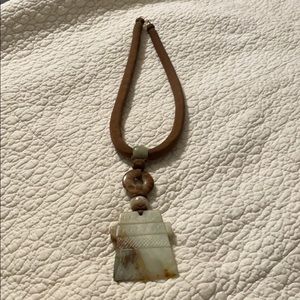 Stone necklace